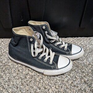 Black high top Converse